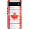 Canada Flag Light Wood Pixel Cases